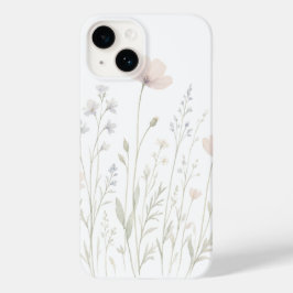 Äng Floral Telefonfodral Botanisk Stil