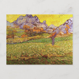 Äng i bergen av Vincent van Gogh Vykort