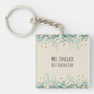 Äng med vilda blommor Bästa läraren någonsin Tacks