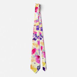 Äng med vilda blommor slitna blommor slips