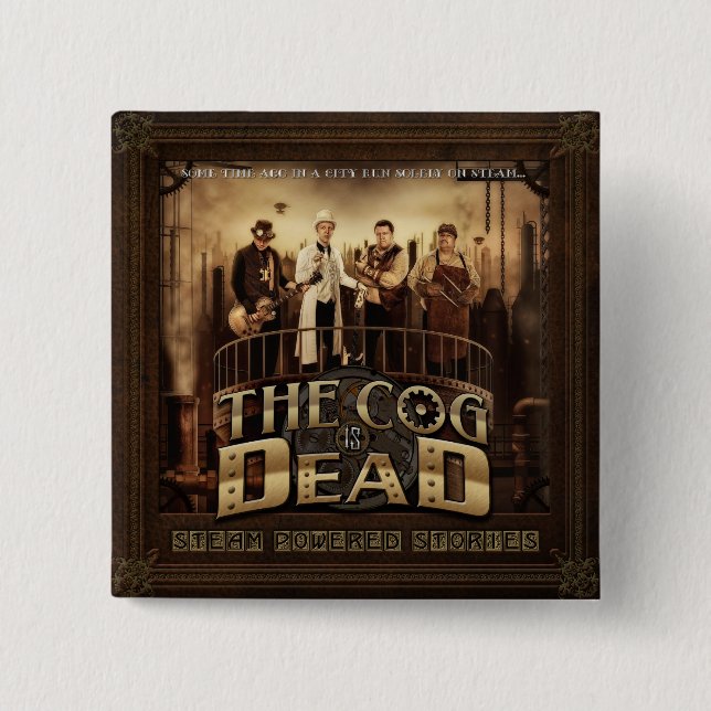 Ånga drev berättelser knäppas knapp (Framsida)