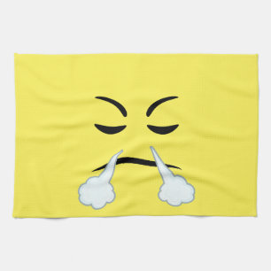 Ånga Emoji Kökshandduk