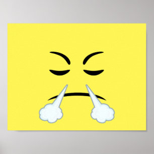 Ånga Emoji Poster