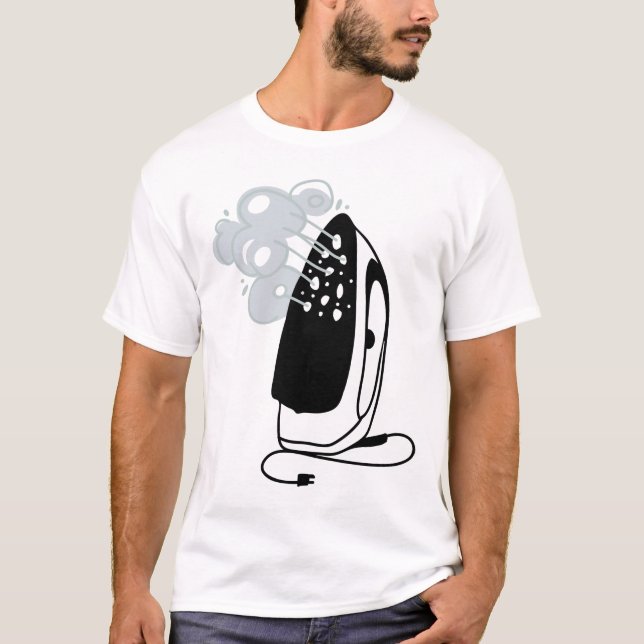 ånga Järn T Shirt (Framsida)