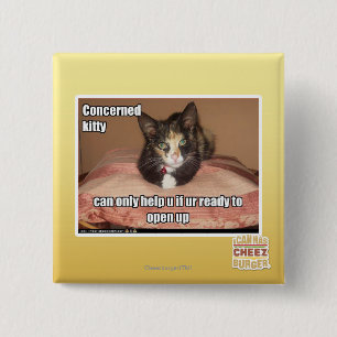 Angå kattunge knapp