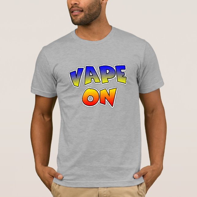 Ånga På Pro-Vaping T-Shirt (Framsida)