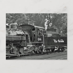 Ånga rörliga Baldwin Cumbres och Toltec Vykort