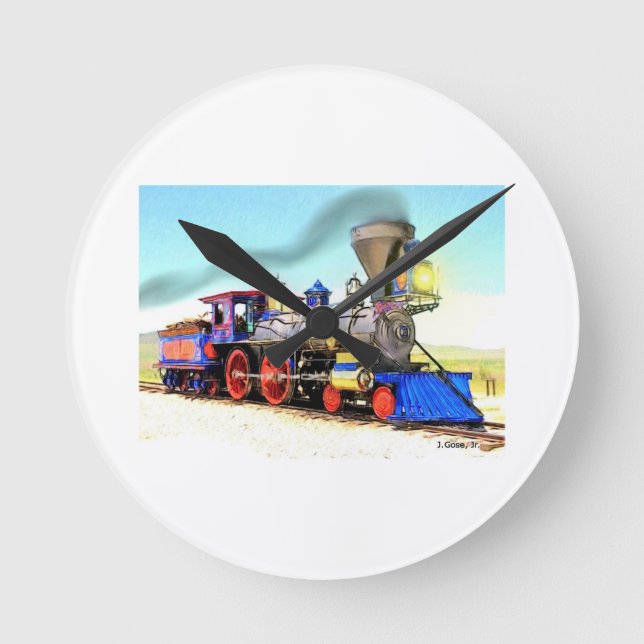 Ånga Rund Klocka (Framsida)