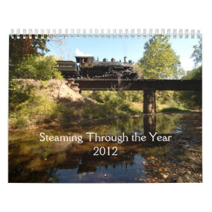 Ånga till och med årskalendern kalender