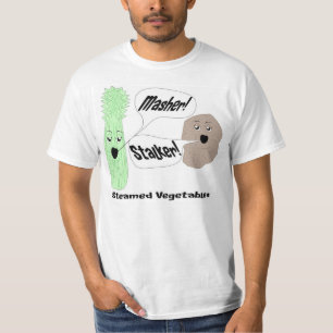Ångade grönsaker t shirt