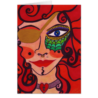 "Ångadrottning ", Hälsningskort