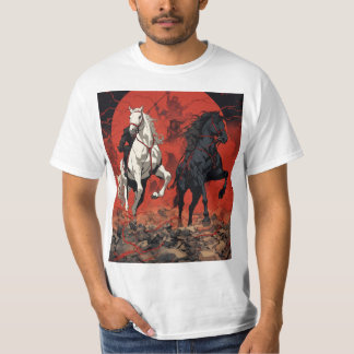 Angående: Galloping Joy: Tecknad Horses in Rörelse T Shirt