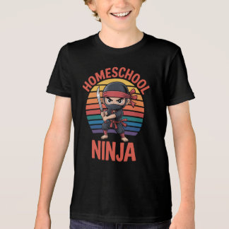 Angående: Homeschool Ninja Kids - Cute Chibi Ninja T Shirt