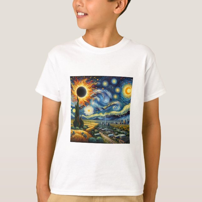 Angående: Lilla Astronomers Eclipse Tee (Framsida)