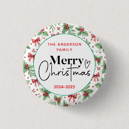 Angående: Vattenfärgad Grönt Grass - Festive jul P Knapp