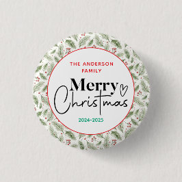 Angående: Vattenfärgad Grönt Grass - Festive jul P Knapp