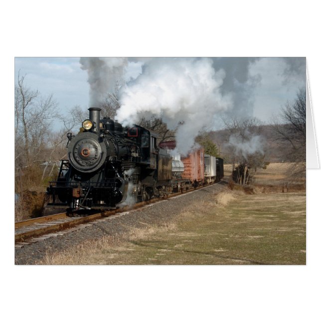 Ångafraktar Lahaska Hälsningskort (Framsidan Horizontal)