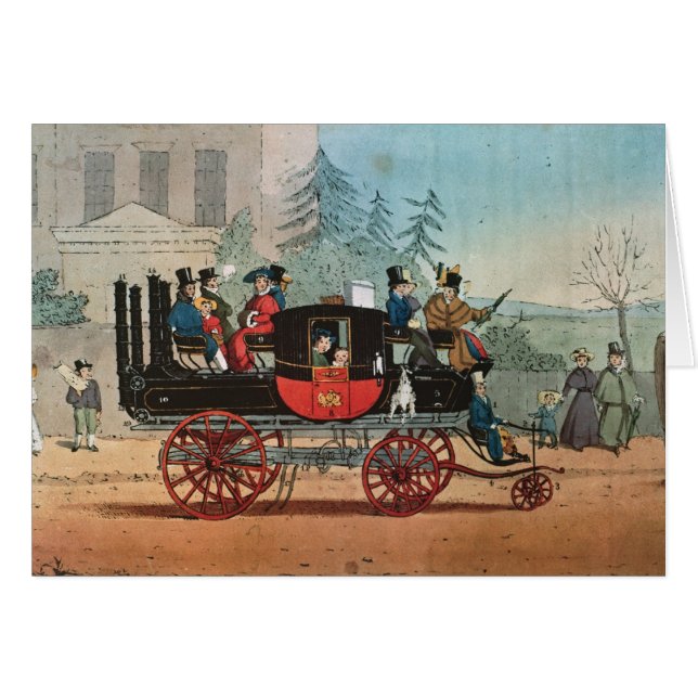 Ångalagledaren Hälsningskort (Framsidan Horizontal)