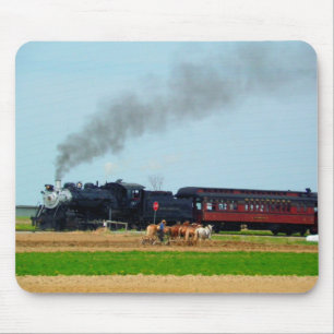 Ångamotor och Amish bonde Musmatta