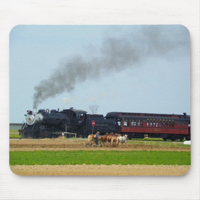 Ångamotor och Amish bonde Musmatta (Framsidan)