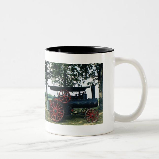 ångamotor Två-Tonad mugg (Höger)