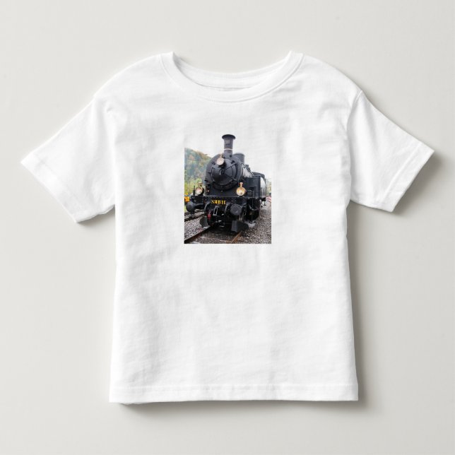 Ångamotorskjorta Tee Shirt (Framsida)