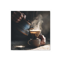 Ångande Keramisk Pour Over
