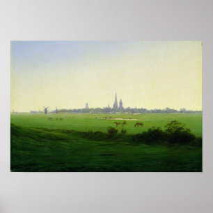 Ängar near Greifswald Poster