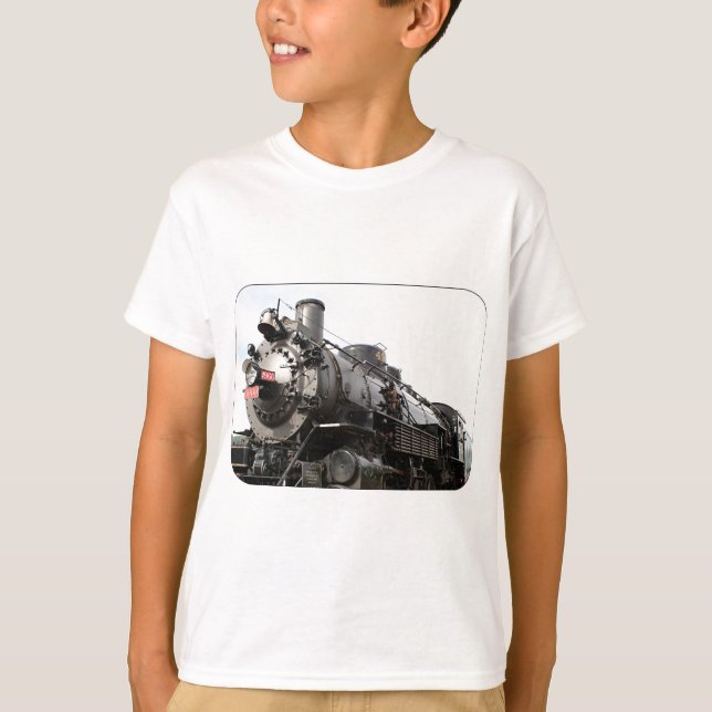 Ångatåg, Arizona, USA (rektangeln) T-shirt (Framsida)