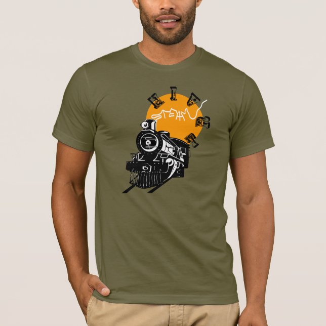 Ångatåg Tee Shirt (Framsida)