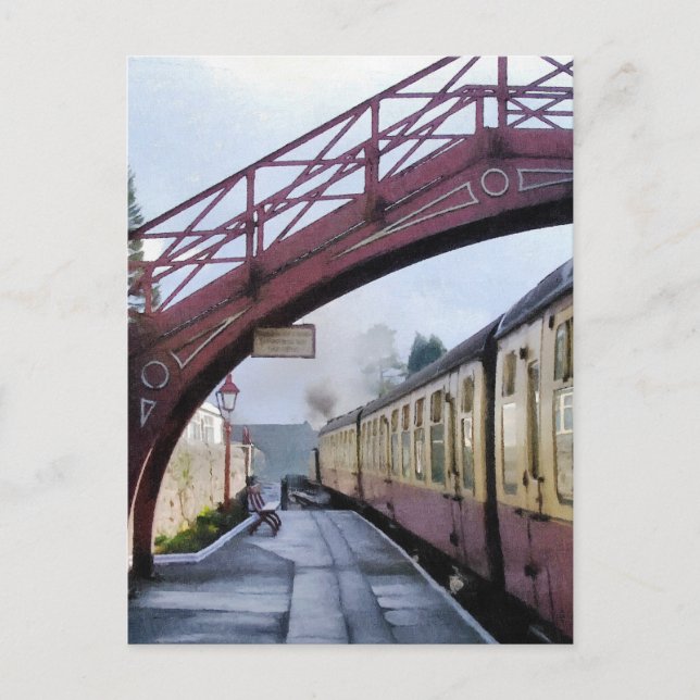 ÅNGATÅG VYKORT (Framsida)