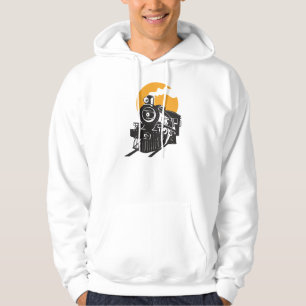 Ångatågmanar Hoodie