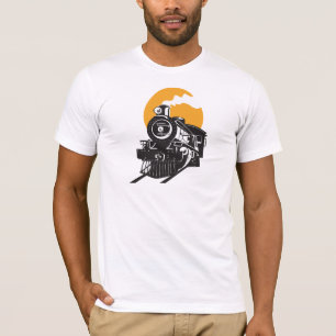 Ångatågmanar T-tröja T Shirt