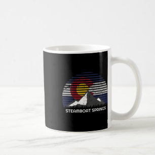 Ångbåt Springs, Colorado X Co Flag Mtn Top Kaffemugg