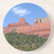 Ångbåtsklippa i Sedona Arizona Fotografi