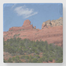 Ångbåtsklippa i Sedona Arizona Fotografi