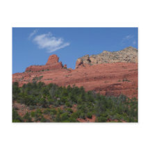 Ångbåtsklippa i Sedona Arizona Fotografi