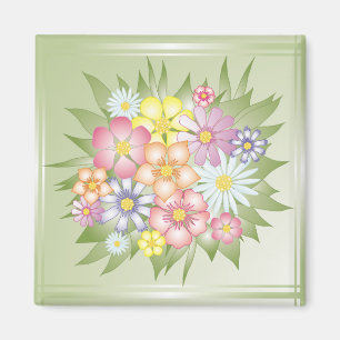 ängblommor magnet