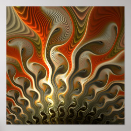 Ange Abstrakt för Phasers-filer Poster