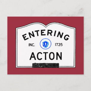 Ange Acton Vykort