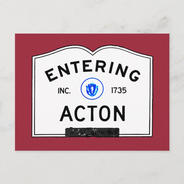 Ange Acton Vykort (Framsida)