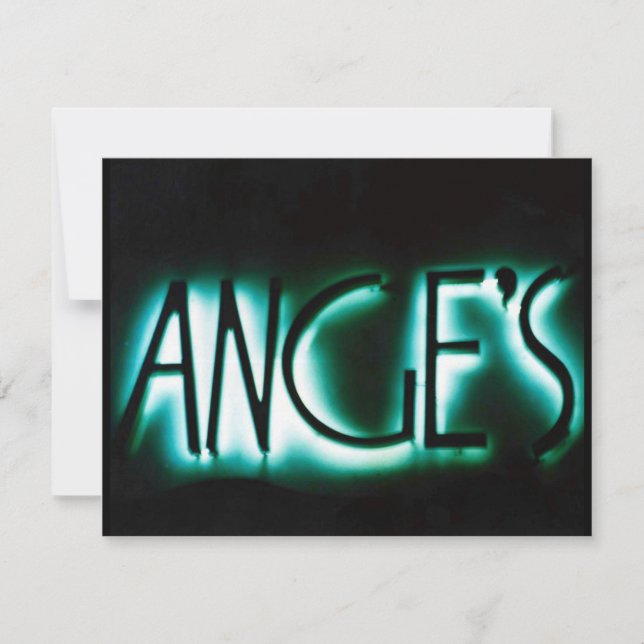 ANGE ÄNGLAR PARTETS ANGEL FÖR INBJUDANGIVELN INBJU INBJUDNINGAR (Framsida)