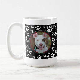 Ange anteckningar om de svarta Hund för foton Kaffemugg