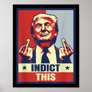 Ange detta, Lustigt Trump Shirts 2024 Poster