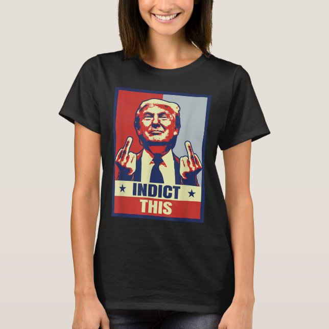 Ange detta, Lustigt Trump Shirts 2024 T Shirt (Framsida)