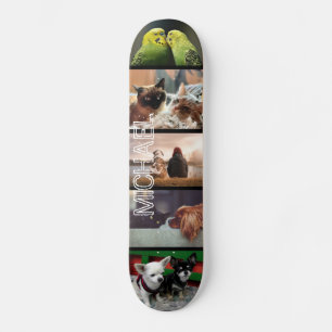 Ange ditt namn för ditt namn för att spara foton mini skateboard bräda 18,5 cm