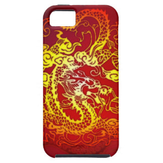 Ange Dragon Fire Red iPhone 5 Case-Mate Fodral