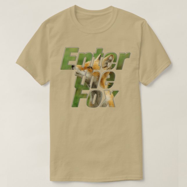 Ange Fox T Shirt (Design framsida)
