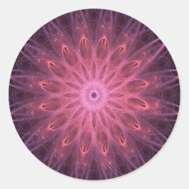 Ange i djupet runt klistermärke