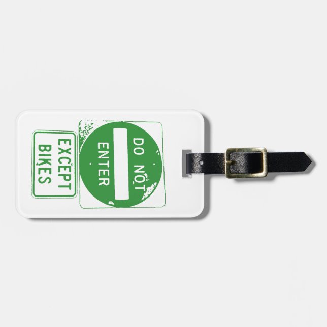 Ange inte förutom bikes bagagebricka (Horisontell Framsida)